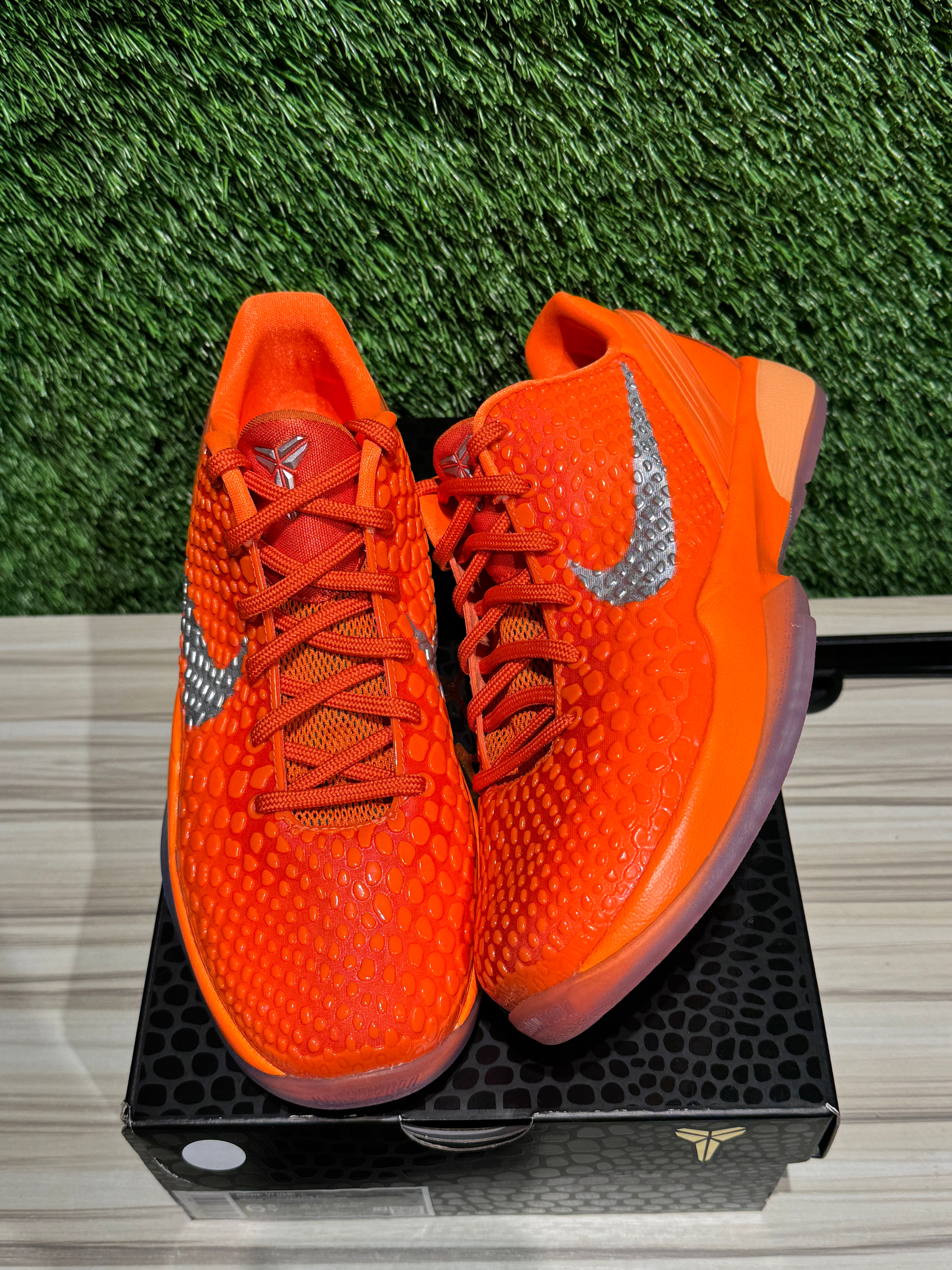 Nike Kobe 6 Total Orange (GS) Sz 6.5Y – Sneak City