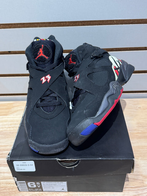 Jordan 8 Retro Playoffs (2013) (GS) Sz 6.5Y