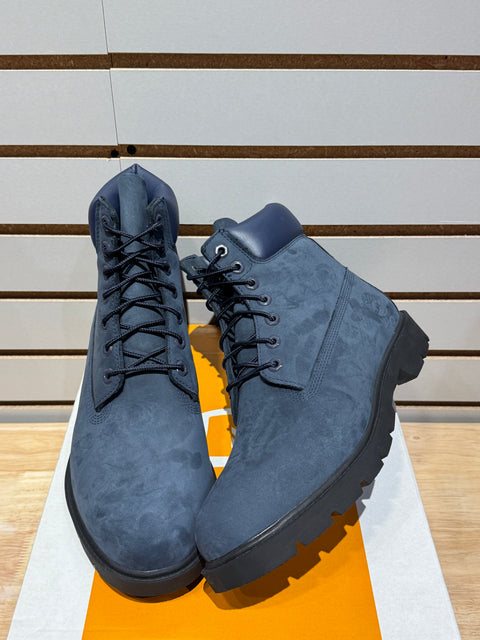 Timberland Classic 6" Waterproof Boot Navy Nubuck Sz 10