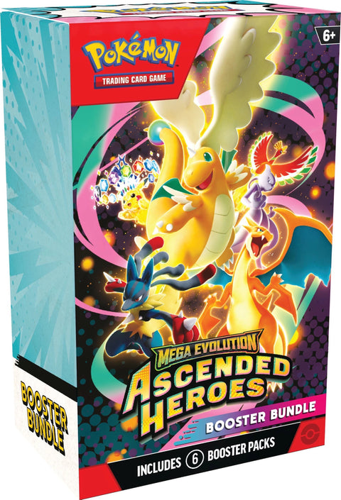 2026 Pokémon Mega Evolution Ascended Heroes Booster Bundle