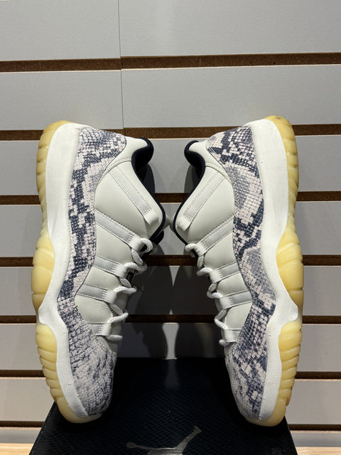 Jordan 11 Retro Low Snake Light Bone Sz 11