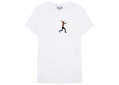 Travis Scott x Virgil Abloh By A Thread Tee (Cactus Jack Version) White Sz XXL