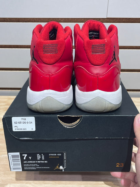 Jordan 11 Retro Win Like 96 (GS) Sz 7Y
