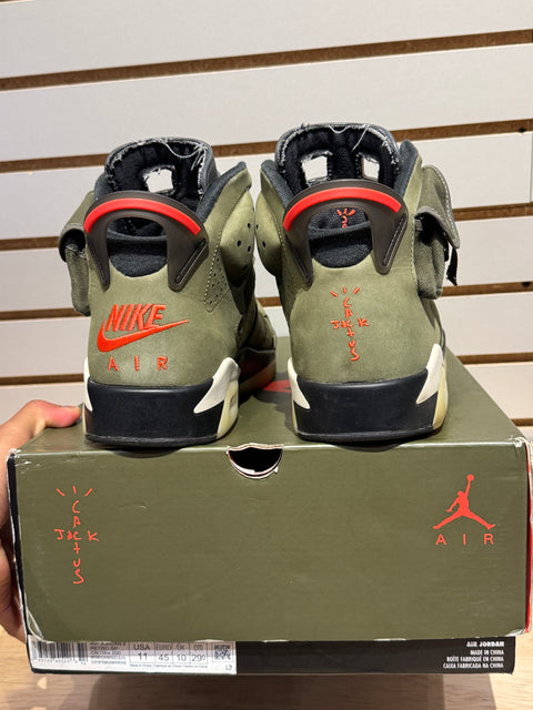 Jordan 6 Retro Travis Scott Sz 11