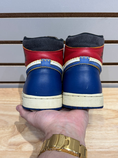Jordan 1 Retro High Union Los Angeles Storm Blue Sz 8