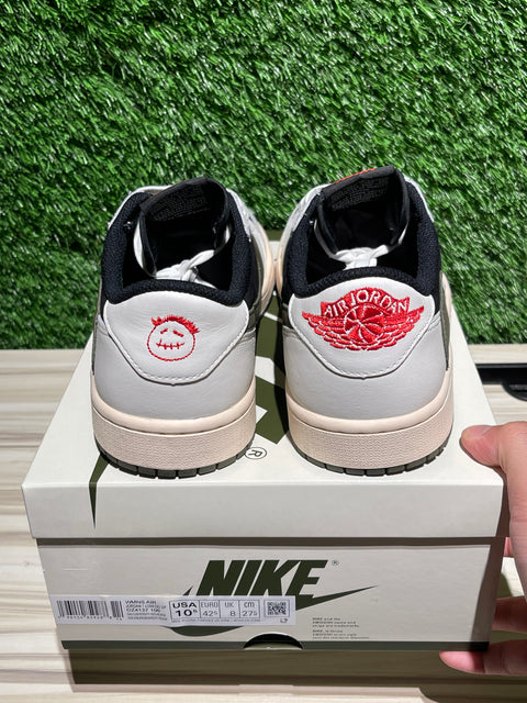 Jordan 1 Retro Low OG SP Travis Scott Olive (Women's) Sz 9M