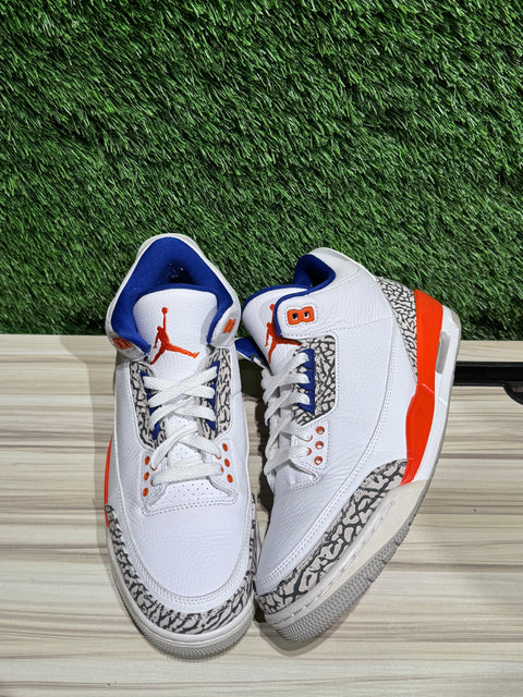 Jordan 3 Retro Knicks Sz 8.5
