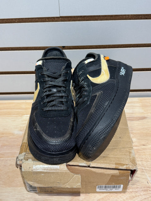 Nike Air Force 1 Low Off-White Black White Sz 7.5