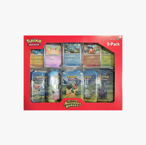 Costco Ascended Heroes Mini Tins 5-Pack - Miscellaneous Cards & Products (MCAP)