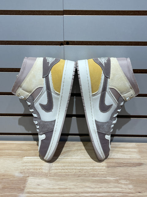 Air Jordan 1 Mid SE Craft Taupe Haze Sz 10.5