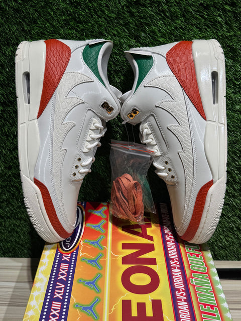 Jordan 3 Retro El Vuelo Summit White Sz 11