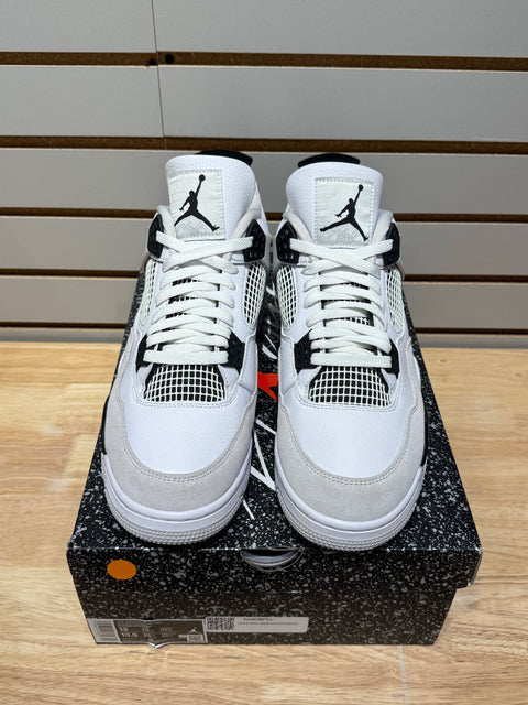 Jordan 4 Retro Military Black Sz 12