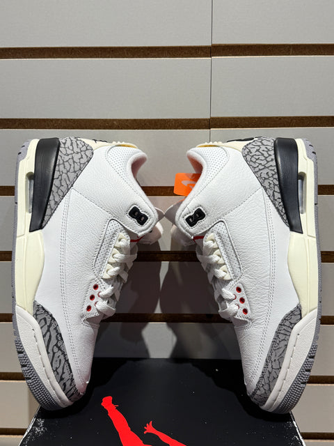 Jordan 3 Retro White Cement Reimagined Sz 7