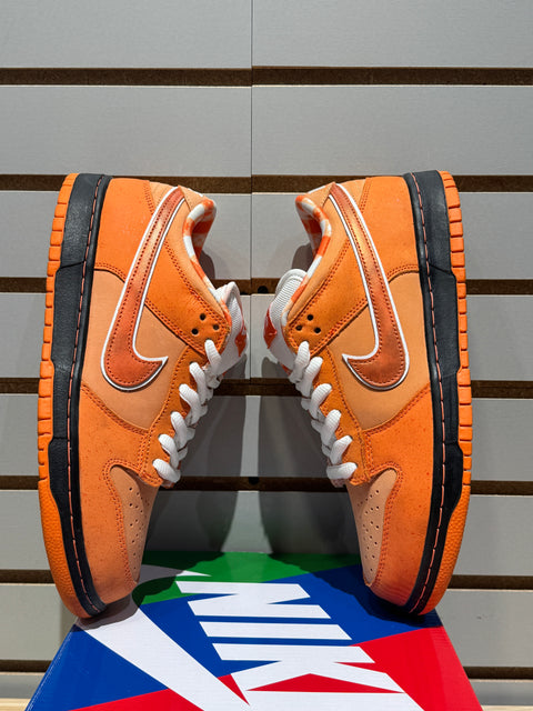 Nike SB Dunk Low Concepts Orange Lobster Sz 9.5