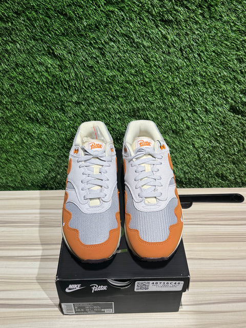 Nike Air Max 1 Patta Waves Monarch (with Bracelet) Sz 9