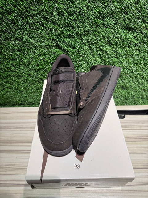 Jordan 1 Retro Low OG SP Travis Scott Velvet Brown Sz 11.5M