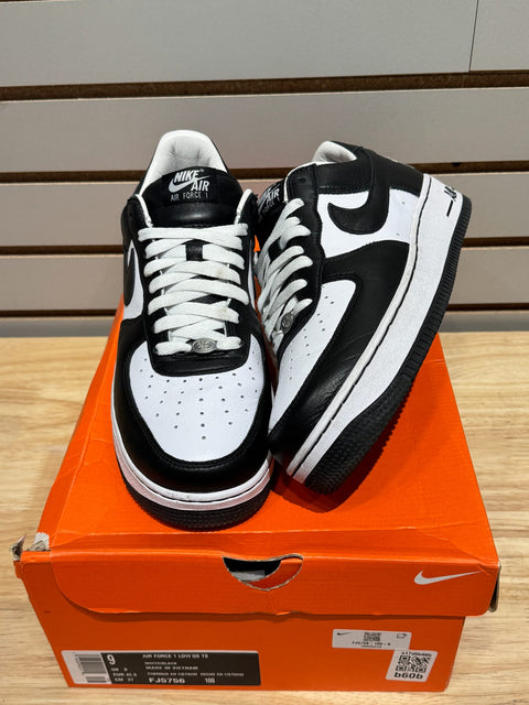 Nike Air Force 1 Low QS Terror Squad Blackout Sz 9