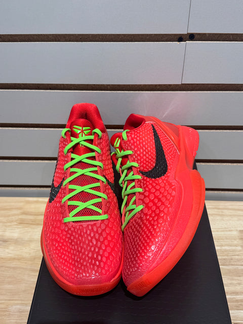 Nike Kobe 6 Protro Reverse Grinch Sz 9.5