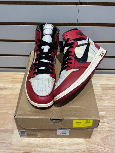 Jordan 1 Retro High Off-White Chicago Sz 11