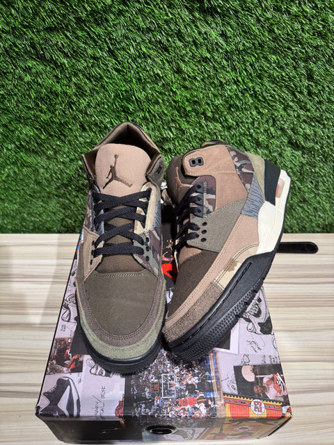 Jordan 3 Retro Patchwork Camo Sz 12