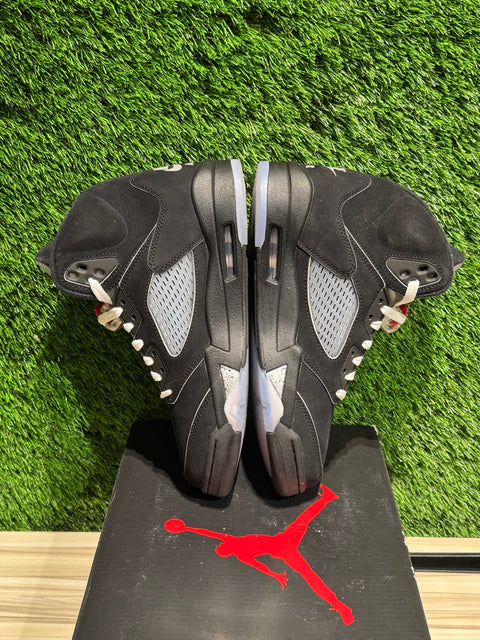 Jordan 5 Retro OG Black Metallic Reimagined Sz 8M