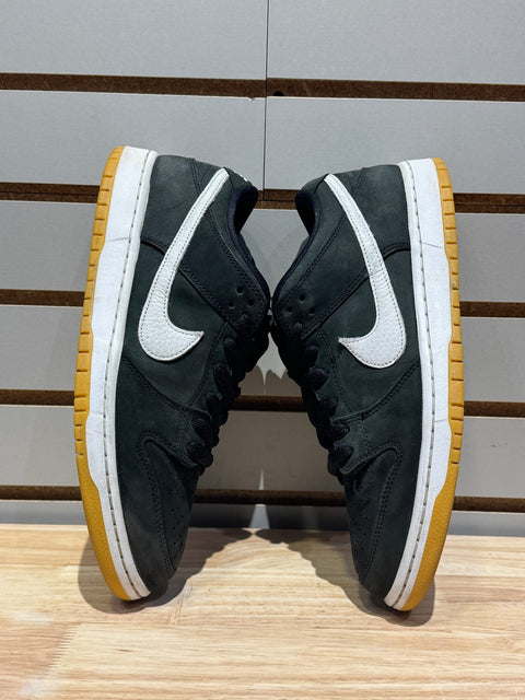 Nike SB Dunk Low Pro Black Gum Sz 9.5