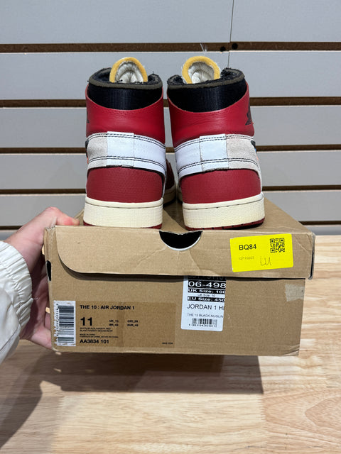 Jordan 1 Retro High Off-White Chicago Sz 11