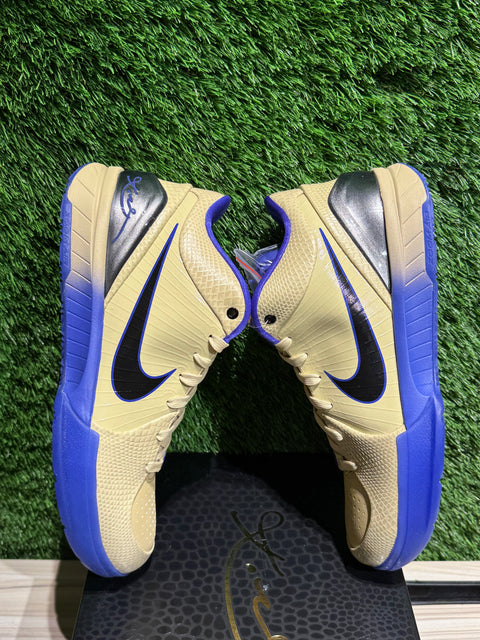 Nike Kobe 4 Protro FC Barcelona Team Gold Sz 9.5