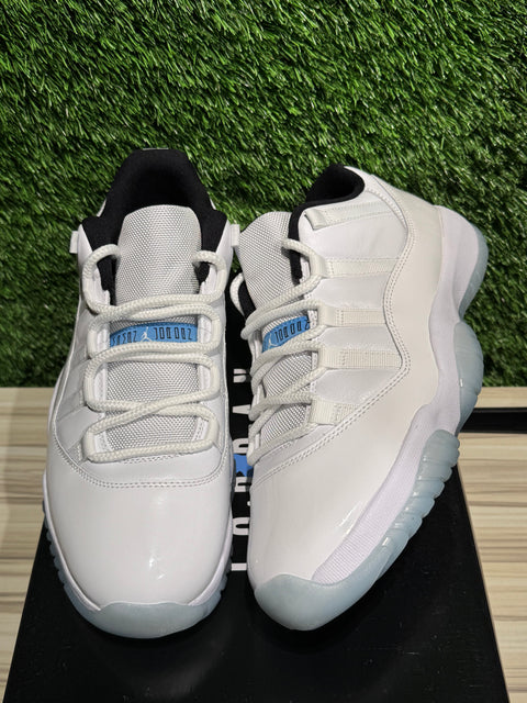 Jordan 11 Retro Low Legend Blue Sz 10.5
