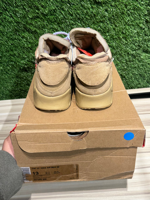 Nike Air Max 90 Off-White Desert Ore Sz 13