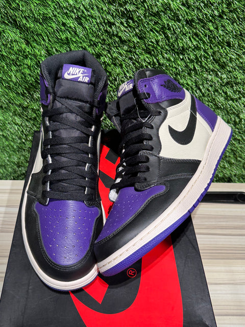 Jordan 1 Retro High Court Purple Sz 12M