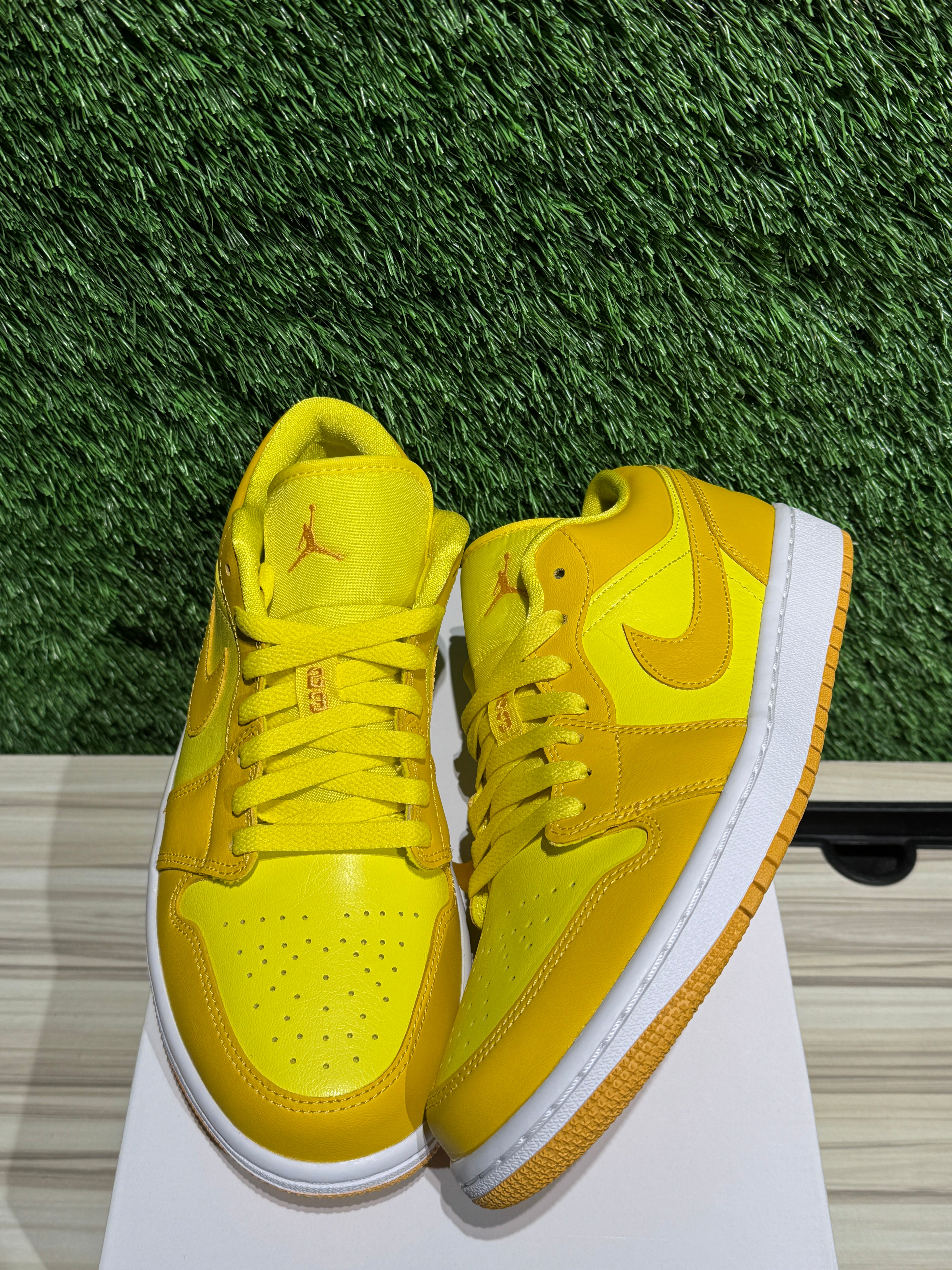 Jordan 1 Low Yellow Strike (Women
