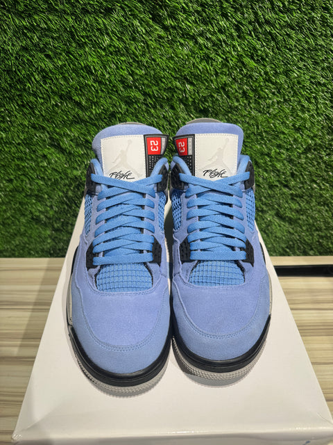 Jordan 4 Retro University Blue Sz 10.5M