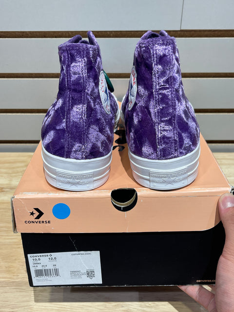 Converse Chuck Taylor All Star 70 Hi Golf le Fleur TTC Quilted Velvet Sz 10.5