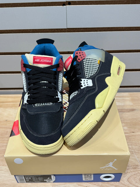 Jordan 4 Retro Union Off Noir Sz 10.5