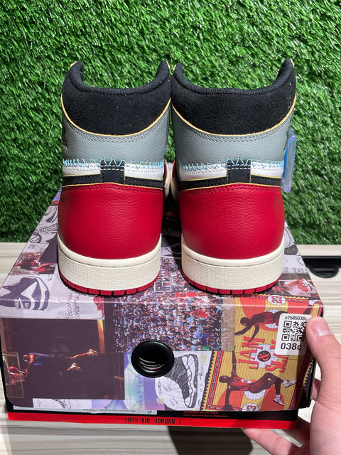 Jordan 1 Retro High OG SP Union LA Chicago Shadow Sz 12