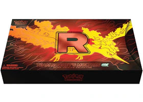 2025 Pokémon Team Rocket Moltres ex Ultra-Premium Collection (SEE LAST PICTURE FOR SMALL CORNER TEAR IN SEAL)