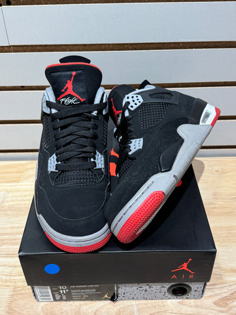 Jordan 4 Retro Bred (2019) Sz 10M