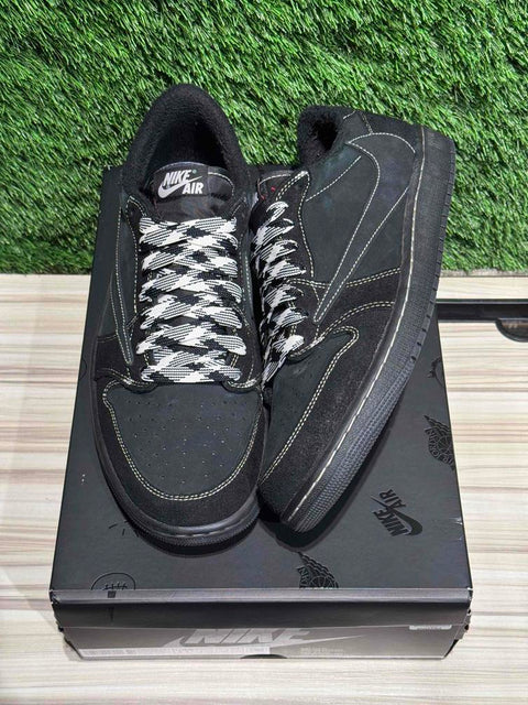 Jordan 1 Retro Low OG SP Travis Scott Black Phantom Sz 11.5M