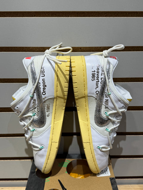 Nike Dunk Low Off-White Lot 1 Sz 9