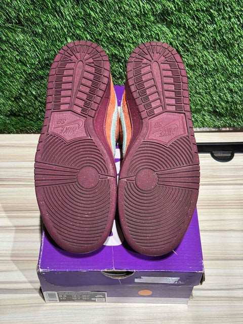 Nike SB Dunk Low Mystic Red Rosewood Sz 8.5M