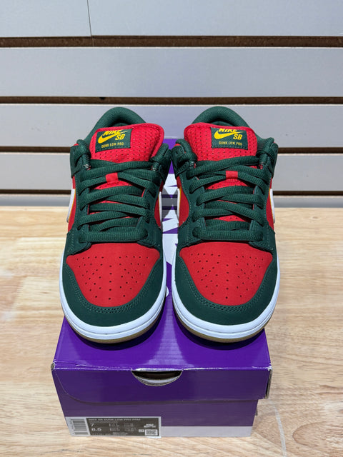 Nike SB Dunk Low Pro PRM Seattle Supersonics Sz 7
