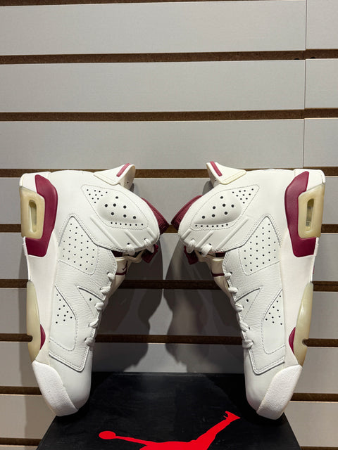 Jordan 6 Retro Maroon (2015) Sz 9.5