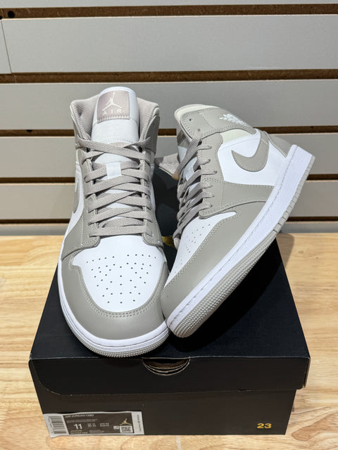 Jordan 1 Mid Linen Sz 11