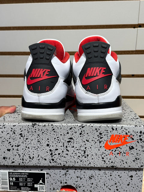 Jordan 4 Retro Fire Red (2020) Sz 9.5