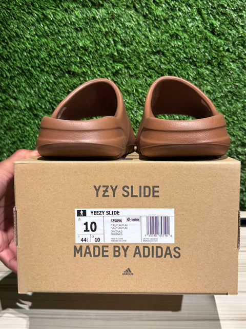 adidas Yeezy Slide Flax Sz 10