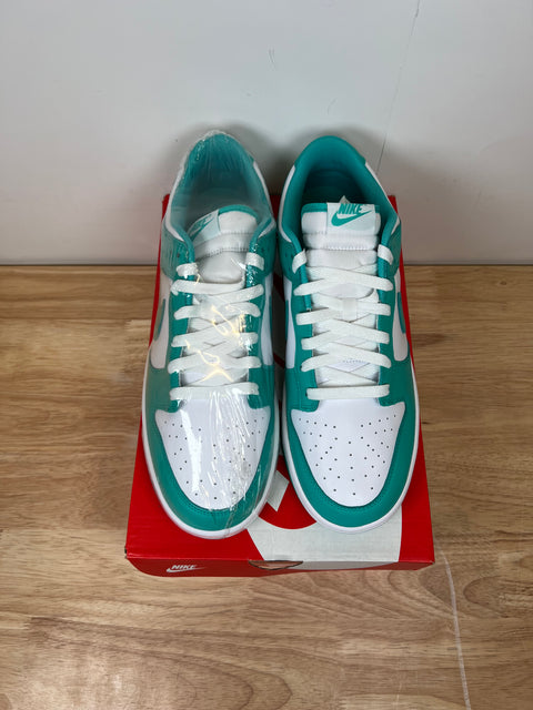 DS Clear Jade Nike Dunk Low Sz 12