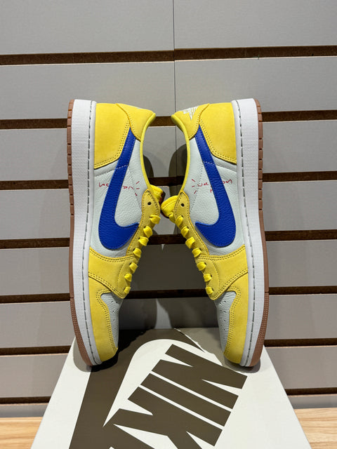 Jordan 1 Retro Low OG SP Travis Scott Canary (Women's) Sz 11