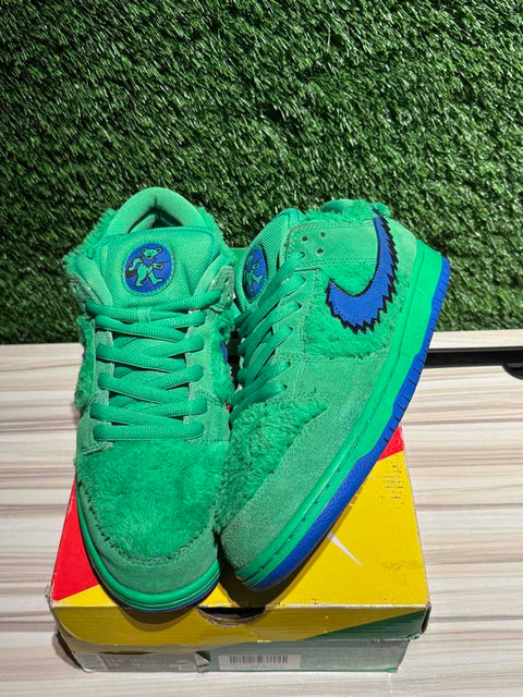 Nike SB Dunk Low Grateful Dead Bears Green Sz 11.5M