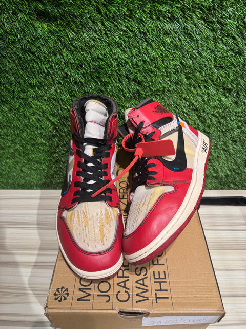 Jordan 1 Retro High Off-White Chicago Sz 10.5